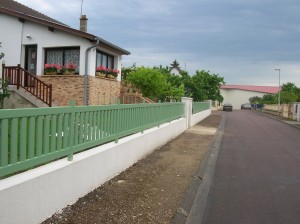 Clôture, aluminium, Menuisier Minoux à Nogent sur Seine, Aube, 10